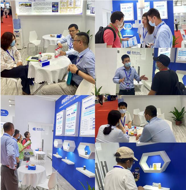 WEIKAI li-ion flexible packaging adhesive appear in 2021 CIBF exhibition